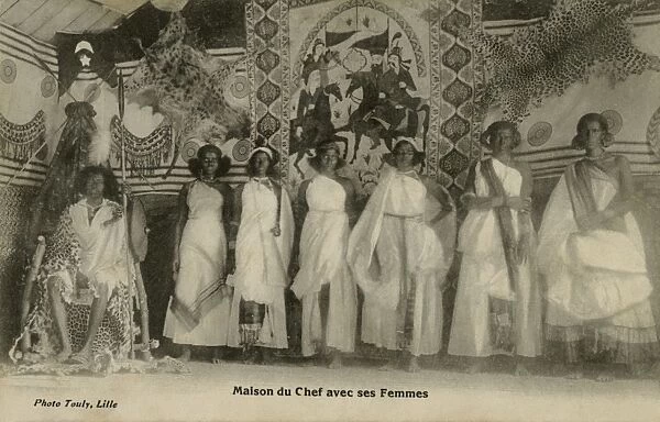 Chief with his six wives
