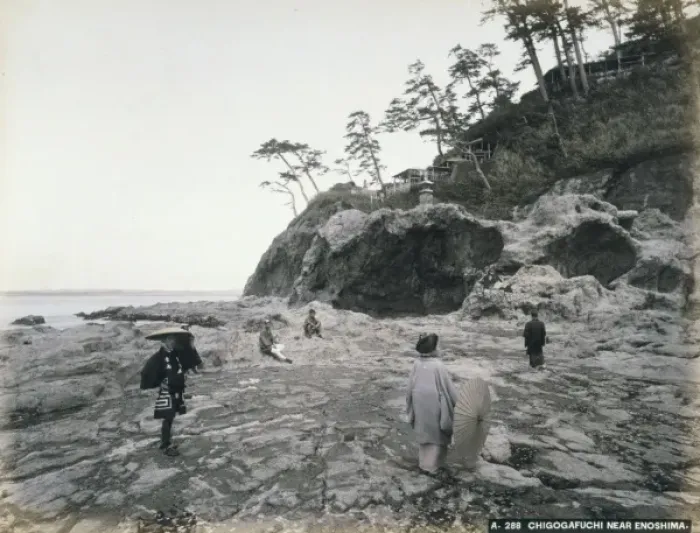 Framed Print : Chigogafuchi near Enoshima Framed Print : Chigogafuchi near Enoshima