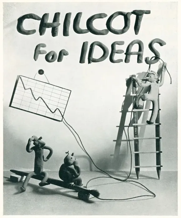 Framed Print : Chilcot For Ideas Advertisement Framed Print : Chilcot For Ideas Advertisement