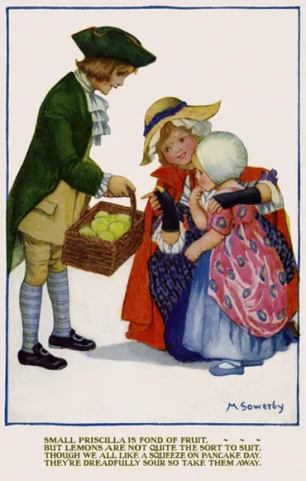 Framed Print : Child & basket of lamons Framed Print : Child & basket of lamons