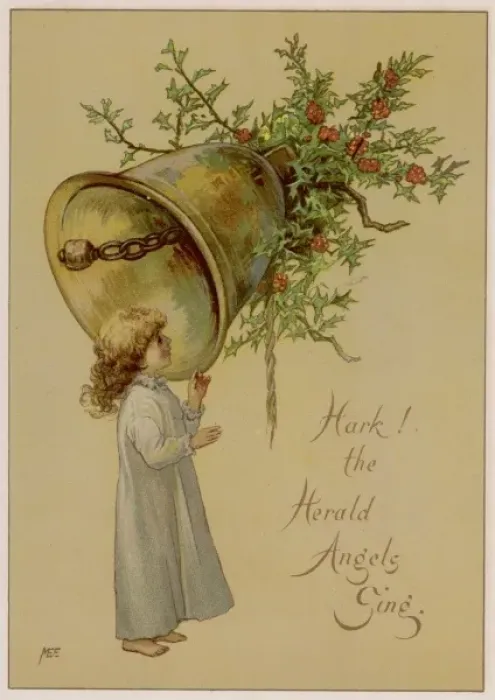 Framed Print : Child and Bell