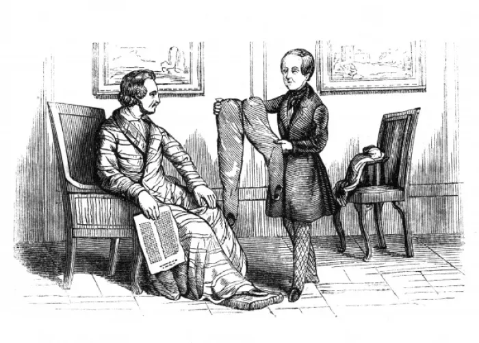 Framed Print : Child labour in a tailor Framed Print : Child labour in a tailor