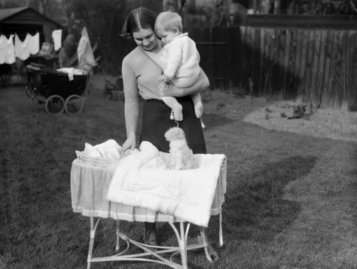 Framed Print : Child Meets Baby Framed Print : Child Meets Baby