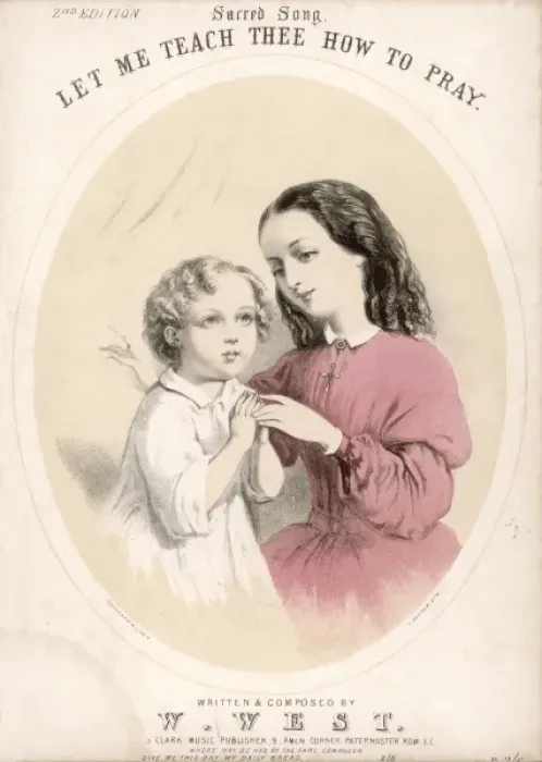 Framed Print : Child / Mother / Praying Framed Print : Child / Mother / Praying