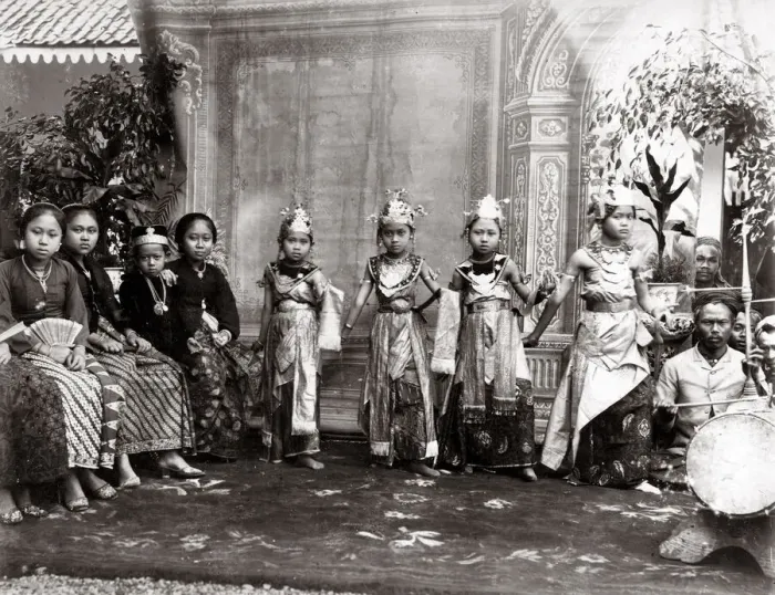 Framed Print : Child performers Batavia Indonesia or Malay peninsula Framed Print : Child performers Batavia Indonesia or Malay peninsula