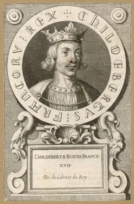 Framed Print : Childebert II Framed Print : Childebert II