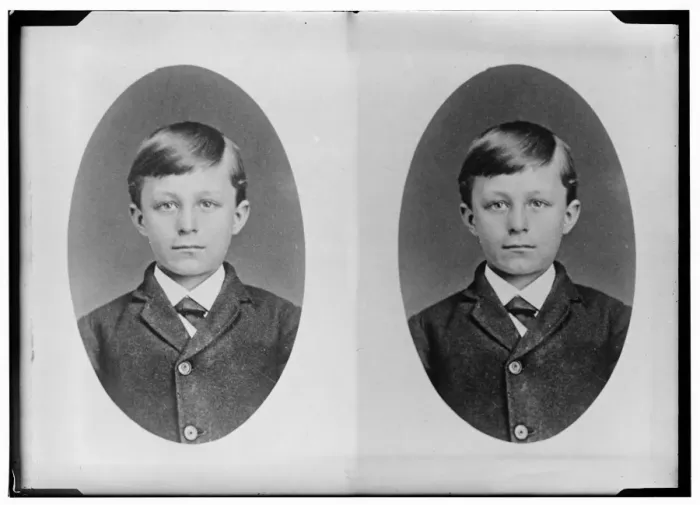 Framed Print : Childhood portrait of Wilbur Wright Framed Print : Childhood portrait of Wilbur Wright