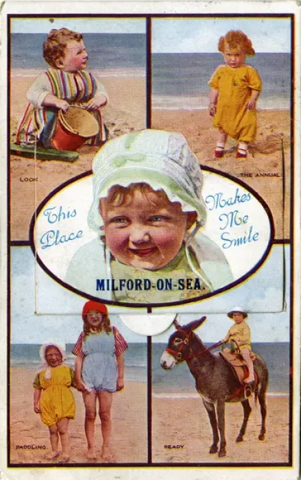 Framed Print : Children on the Beach, Milford-on-Sea, Hampshire Framed Print : Children on the Beach, Milford-on-Sea, Hampshire