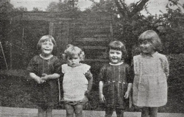 Framed Print : Children at Beckenham Home, Kent Framed Print : Children at Beckenham Home, Kent