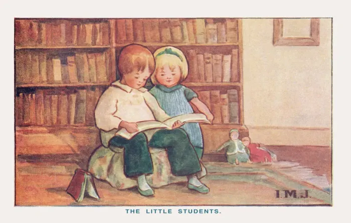 Framed Print : Children & books Framed Print : Children & books