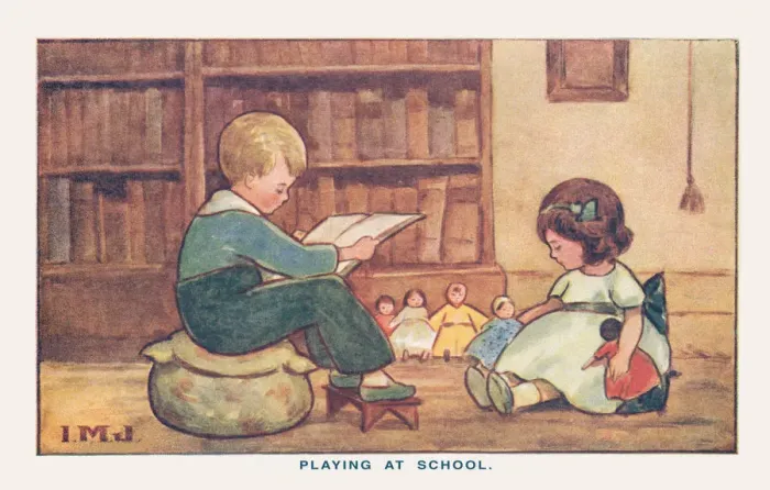 Framed Print : Children & books Framed Print : Children & books