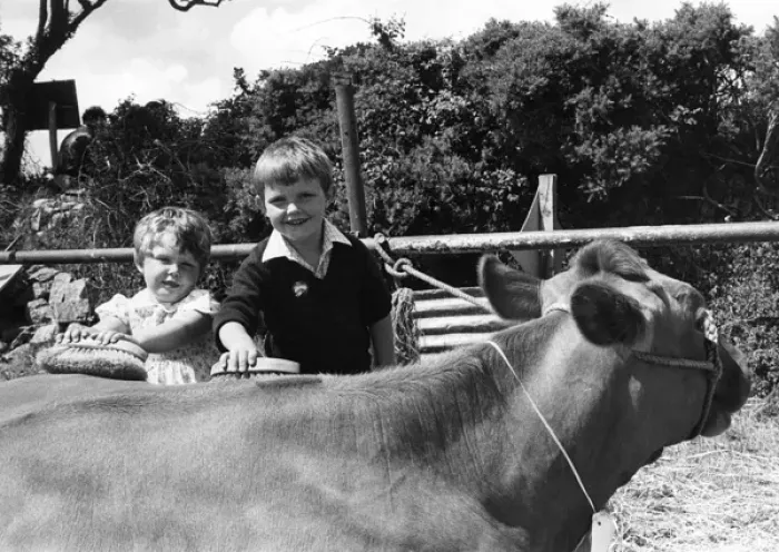 Framed Print : Children at County Showground, Cornwall Framed Print : Children at County Showground, Cornwall