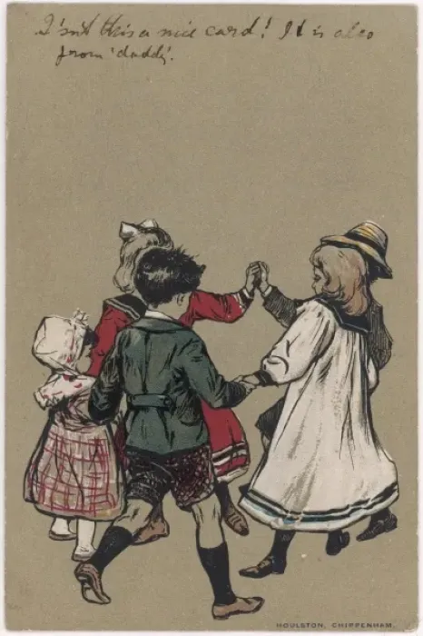 Framed Print : Children Dancing 1903 Framed Print : Children Dancing 1903