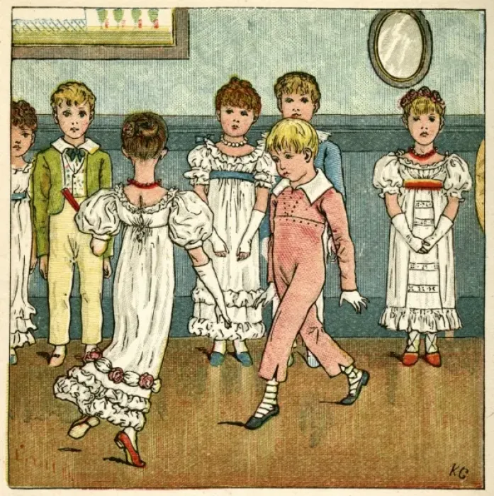 Framed Print : Children dancing at a party Framed Print : Children dancing at a party