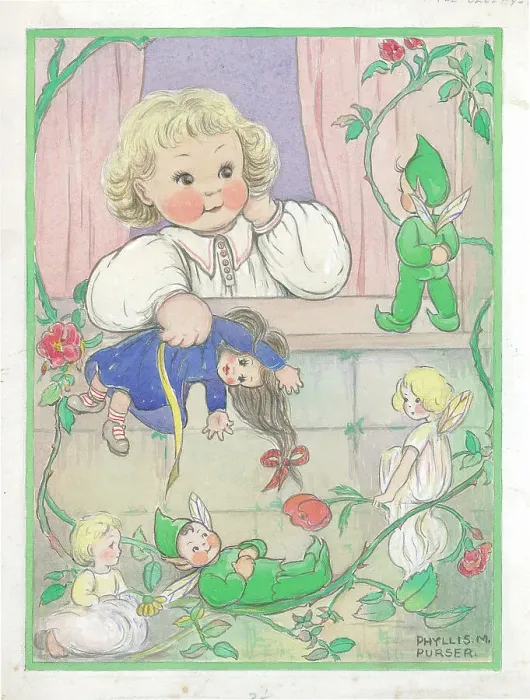 Framed Print : Children dressing up / playing