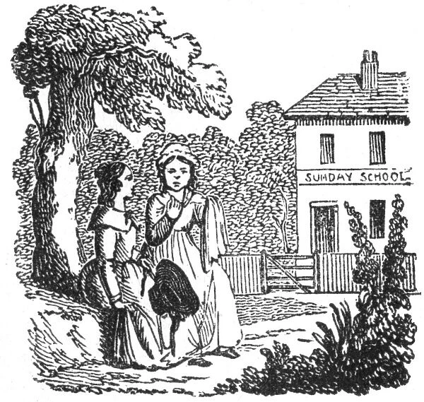 Children going to school, c. 1800