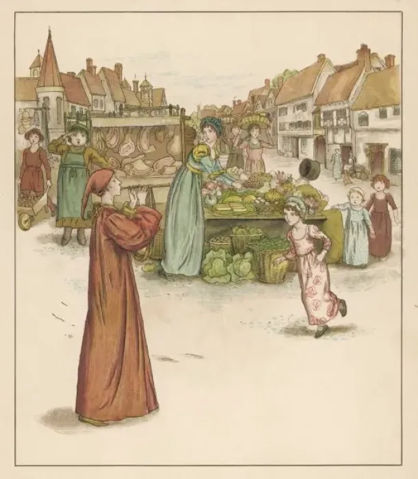 Framed Print : Children Hear Pied Piper Framed Print : Children Hear Pied Piper