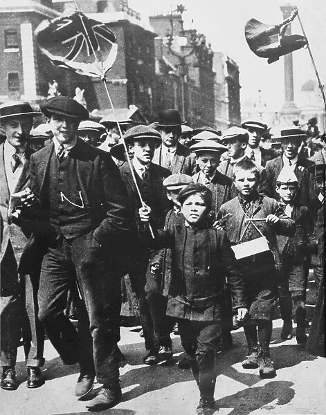 Children on the home front, World War I