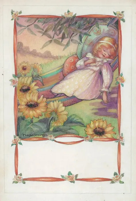 Framed Print : Children (Months of the Year - Painting) Framed Print : Children (Months of the Year - Painting)