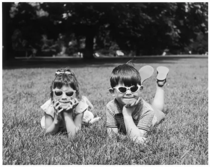 Framed Print : Children in the Park