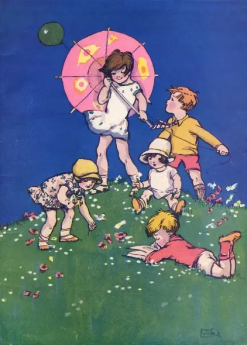 Framed Print : Children playing Framed Print : Children playing
