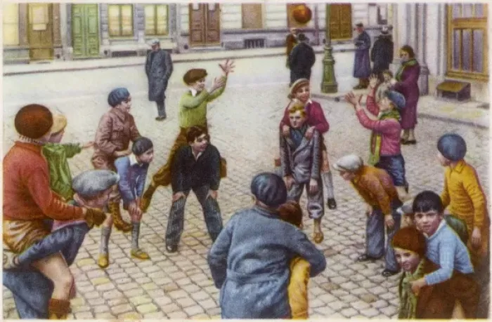 Framed Print : Children Playing Ball Framed Print : Children Playing Ball