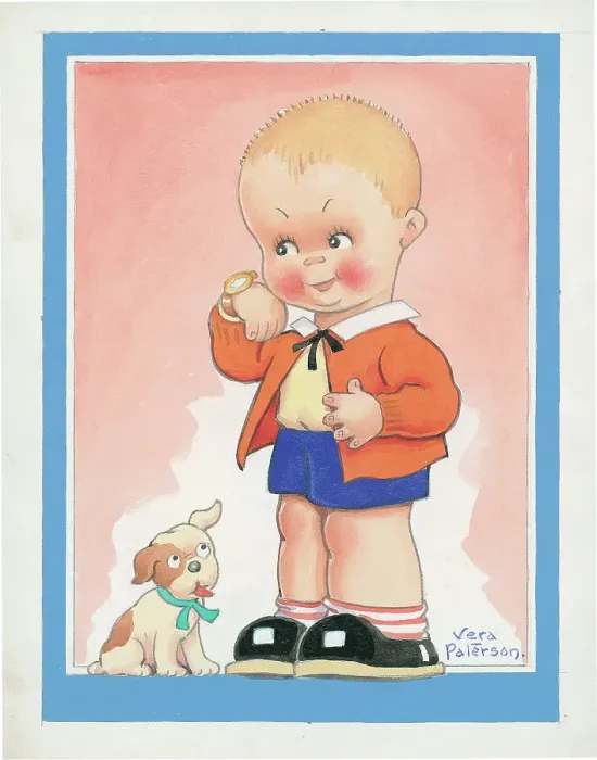 Framed Print : Children playing - domestic settings - humorous card Framed Print : Children playing - domestic settings - humorous card