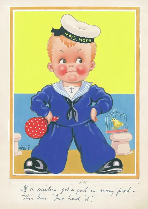 Framed Print : Children playing - domestic settings - humorous card Framed Print : Children playing - domestic settings - humorous card
