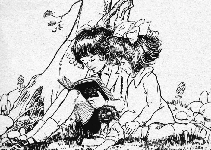 Framed Print : Children reading Framed Print : Children reading