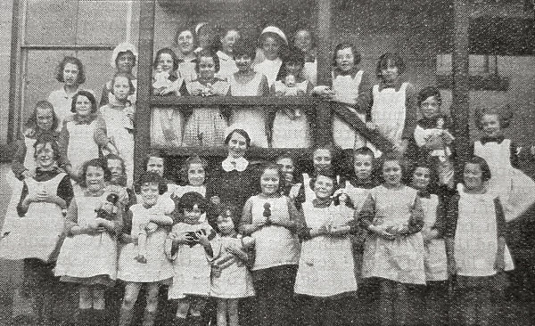 Children at Scholfield Home, Wavertree, Liverpool