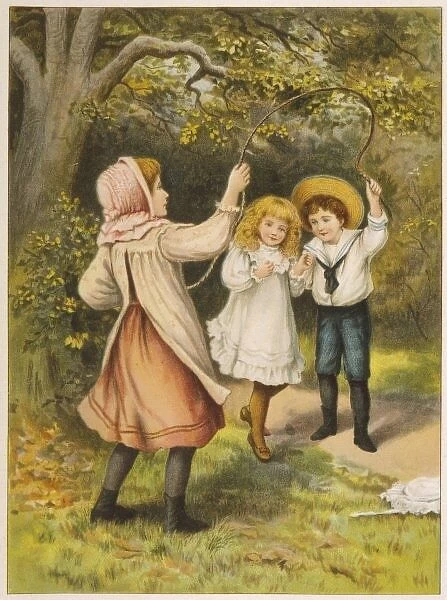 Children Skipping  /  1900