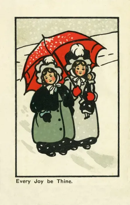 Framed Print : Children in the snow Framed Print : Children in the snow