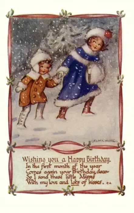 Framed Print : Children in the snow Framed Print : Children in the snow