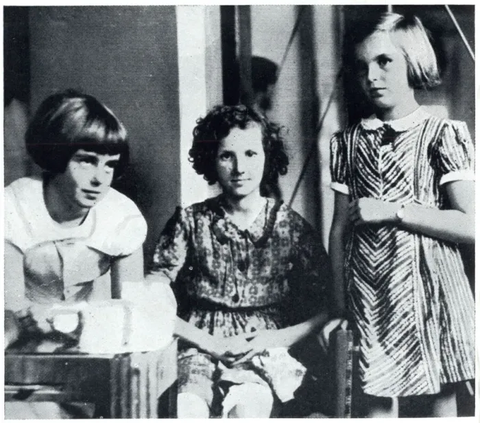 Framed Print : Three children, survivors of the Athenia, September 1939 Framed Print : Three children, survivors of the Athenia, September 1939
