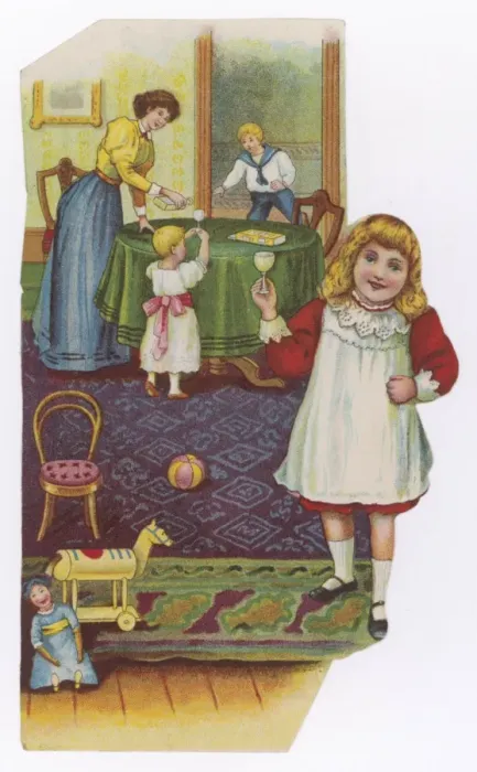 Framed Print : Children and Toys Framed Print : Children and Toys