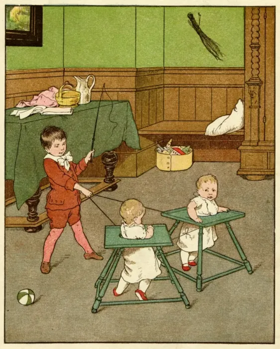 Framed Print : Children Walkers Framed Print : Children Walkers