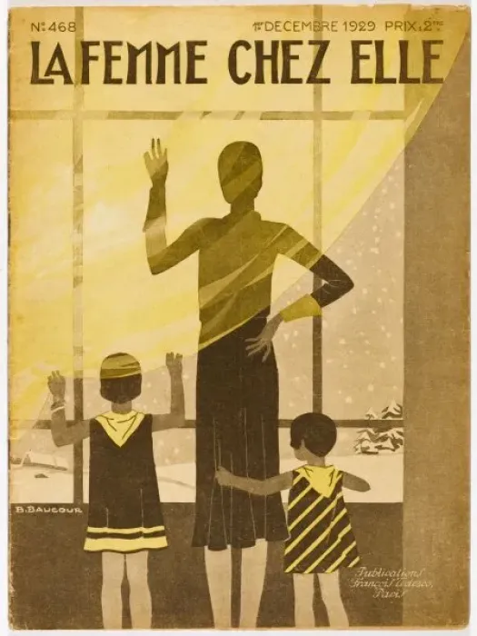 Framed Print : Children Watch Snow 1929 Framed Print : Children Watch Snow 1929