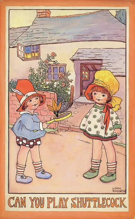 Framed Print : Children in watercolour Framed Print : Children in watercolour