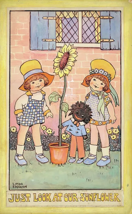 Framed Print : Children in watercolour Framed Print : Children in watercolour