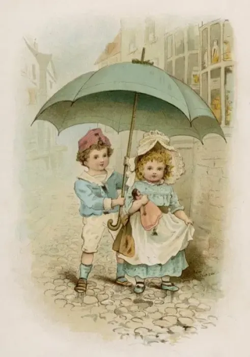 Framed Print : Children / Weather / Sunny Framed Print : Children / Weather / Sunny
