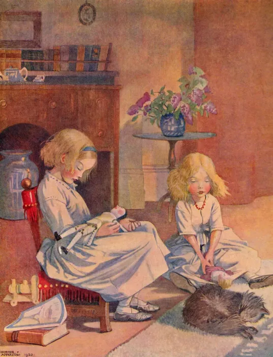 Framed Print : Childrens bedtime Framed Print : Childrens bedtime
