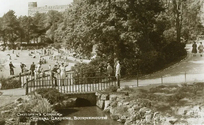 Framed Print : Children's Corner, Central Gardens, Bournemouth Framed Print : Children's Corner, Central Gardens, Bournemouth