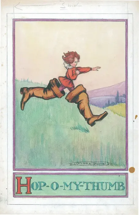 Framed Print : Children's design ( nursery rhymes, book characters) Framed Print : Children's design ( nursery rhymes, book characters)