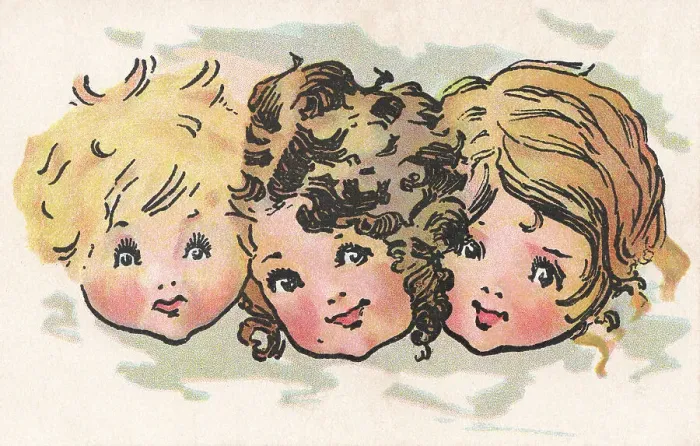 Framed Print : Children's Faces Framed Print : Children's Faces