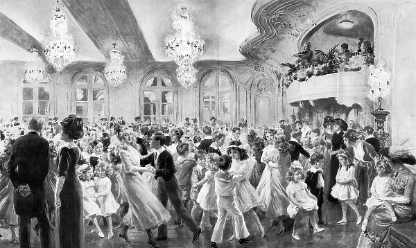 Childrens fete at the Savoy Hotel, 1911