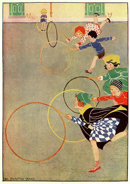 Children's Hoop Race