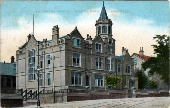 Framed Print : Childrens Hospital, Weston Park, Yorkshire Framed Print : Childrens Hospital, Weston Park, Yorkshire