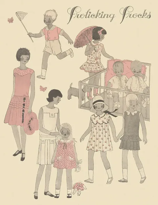 Framed Print : Children's Outfits Framed Print : Children's Outfits