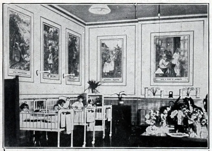 Framed Print : The Children's Ward of Westminster Hospital Framed Print : The Children's Ward of Westminster Hospital