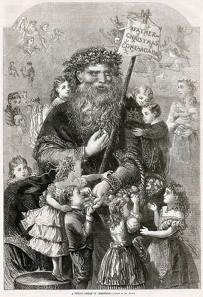 A Childs Dream of Christmas 1869
